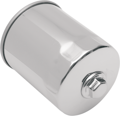 Drag Specialties Chrome Magnetic Ring Oil Filter with Nut 0712-0004