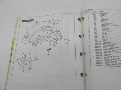 Harley-Davidson Official Factory 1986-1987 Sportster XLH Parts Catalo