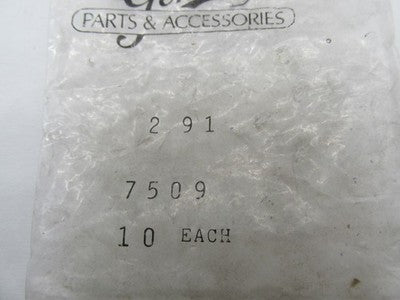 Lot of 20 Harley Davidson Genuine NOS Hex Nuts 7509