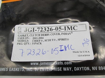 Lot of 4 James Gaskets Indian Chief Scout Clutch Derby Gasket JGI-7232
