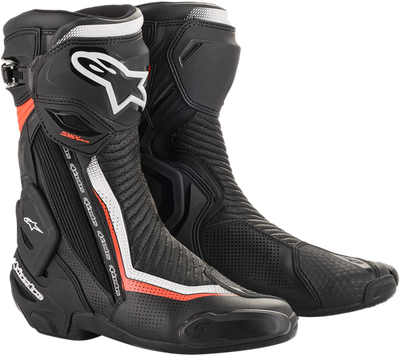 Alpinestars SMX Plus Vented Boots Black Red White 44 2221119-1231-44