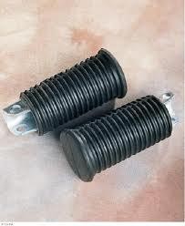 Drag Specialties Rubber Driver Footpegs DS-241065