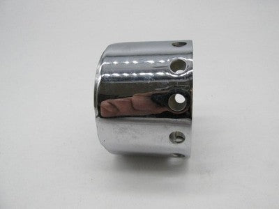 Harley-Davidson Chrome Drilled Shock Cover with Adjuster Collar