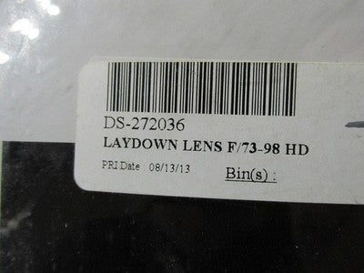 Drag Specialties 73-98 Harley Davidson Red Laydown Taillight Lens DS-2