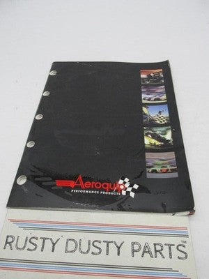 Aeroquip Automotive Race Car Parts Product Catalog Book
