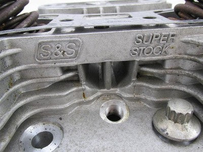 Set of S&S Cycle 113" Super Stock Harley Engine Cylinder Heads 90-1000