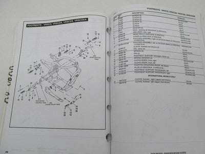 Harley-Davidson Official Factory VRSC V-Rod Parts Catalog 99457-08