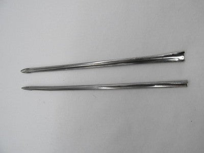 Pair of Harley-Davidson Touring Road Kink Electra Glide Chrome Front Fender Trim