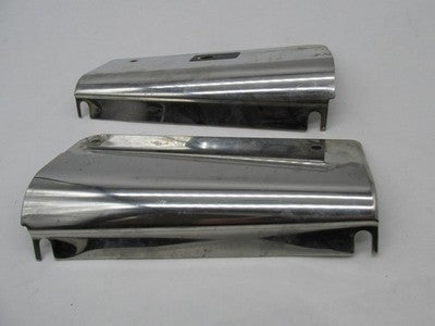 Pair of Harley Davidson Genuine Stock Softail Upper Fork Headlight Sid