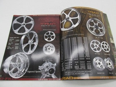 Xtreme Machine 2007 Cutting Edge Motorcycle Wheel Parts Brochure Catalog