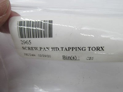 LOT of 3 Harley OEM NOS #10 x 2" Torx Pan Head Type A Tapping Screws 2