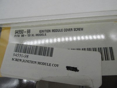 Harley Davidson Genuine NOS Chrome Ignition Module Cover Screws 94550-