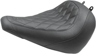 Mustang Wide Tripper Solo Seat Black Diamond 83026