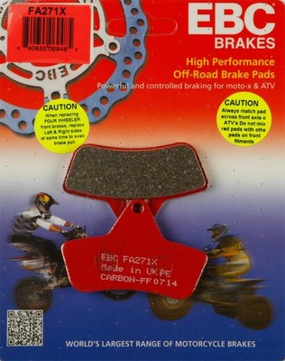 EBC X Series Carbon Brake Pads FA271X