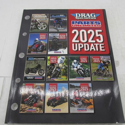 Drag Specialties Parts Unlimited 2025 Update Parts Catalog for Harley
