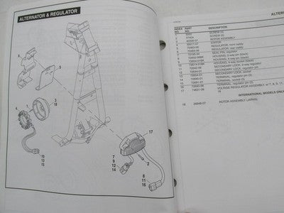 Harley-Davidson Official Factory 2007 Dyna Models Parts Catalog 99439-