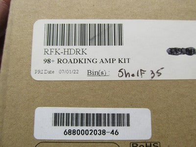 Rockford Fosgate NOS Harley 98-14 Road King Amplifier Install Kit RFK-