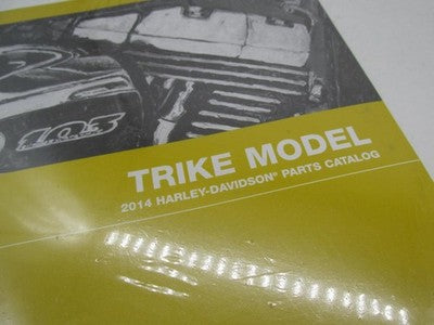 Harley Davidson Official Factory 2014 Trike Models Parts Catalog 99602