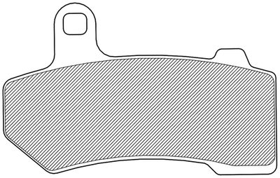 Drag Specialties Sintered Metal Brake Pads 1721-1366