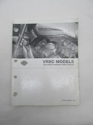 Harley-Davidson Official Factory 2004 VRSC V-Rod Parts Catalog 99457-04