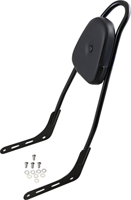 Motherwell Skull Sissy Bar Gloss Black MWL156TSKWPGB