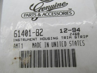 Harley-Davidson Genuine NOS Instrument Housing Trim Strip 61401-82