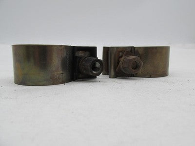 Pair of Harley-Davidson Genuine 1-3/4" 1.75" Exhaust Muffler Clamps
