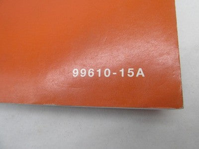 Harley-Davidson Official Factory 2015 Street Models Parts Catalog 9961