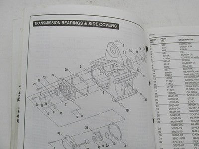 Harley-Davidson Official Factory 2001 Dyna Models Parts Catalog 99439-