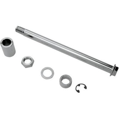Drag Specialties Chrome Axle Kit Rear 0214-0584