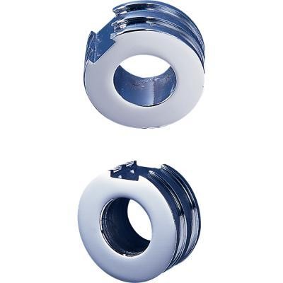 Drag Specialties Chrome Axle Adjuster Spacers DS-195085