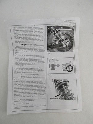 Harley Davidson Progressive Genuine NOS NEW Rear Shock 430-4082