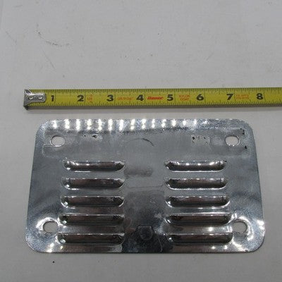 Harley-Davidson Chrome Slotted License Plate Base Plate