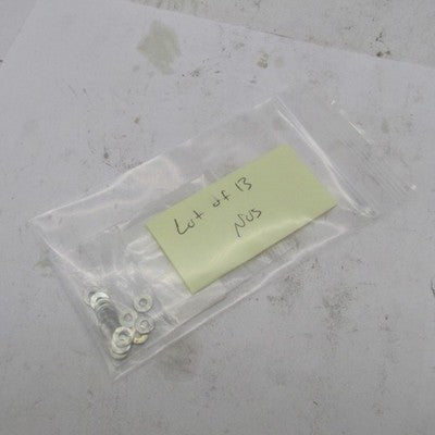 Lot of 13 Harley-Davidson OEM NOS #4 x 5/16 x 1/32 Washers 6335