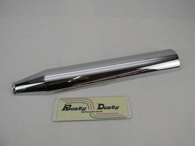 Harley-Davidson Genuine NOS Chrome 4" x 22 3-/8" Touring Muffler Heat Shield