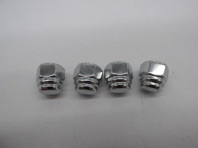 Lot of 4 Harley-Davidson NOS Flat Top Acorn Hex Nut Chrome 8062