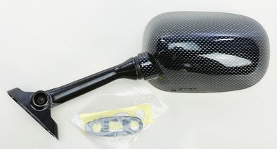Emgo Carbon Fiber Mirrors Left 20-69774