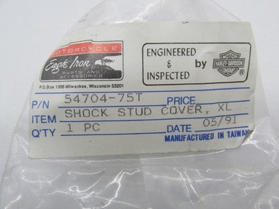 Harley Davidson Genuine NOS XL Sportster Rear Shock Stud Cover 54704-7