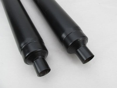 Indian Genuine Pair of Stock Exhaust Mufflers, Black