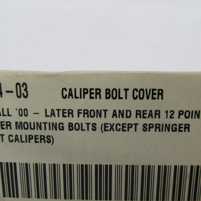 Harley-Daivdson Genuine OEM NOS Chrome Caliper Bolt Cover Kit 43824-03