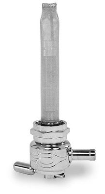 Pingel Single Outlet Reserve Valve Round Flamed Design Petcock 1311-CF