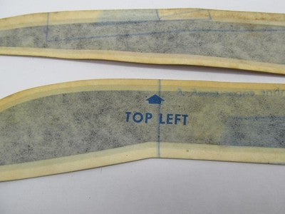 Harley Davidson NOS AMF Vintage Fuel Tank Stripe Decal Set Top Left Bo