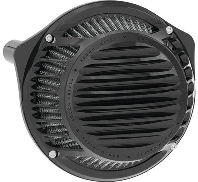 Rough Craft Air Cleaner Black Round RC-600-008