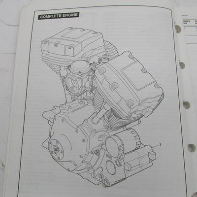 Harley-Davidson OEM Official 2000 Factory Softail Models Parts Catalog