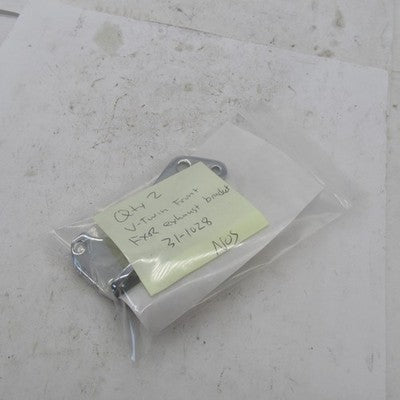 V-Twin NOS Harley 82-00 FXR Chrome Front Exhaust Hanger Bracket 31-102