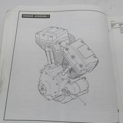 Harley Davidson Official Factory 2005 Touring Models Parts Catalog 994