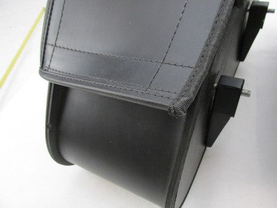 Pair of Viking Bags Harley Davidson Black Semi Rigid Lockable Saddleba