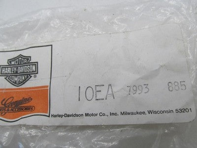 Lot of 10 Harley Davidson Genuine NOS 5/8"-18 Hex Nylon Lock Nuts 7993