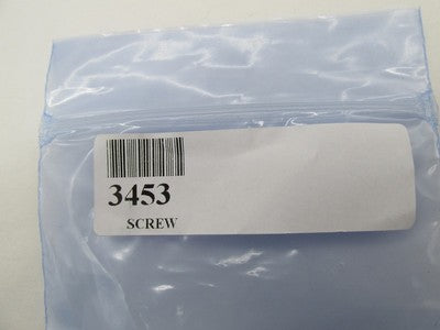 Lot of 5 Harley-Davidson Genuine NOS Black Hex Socket Head Screws 3453