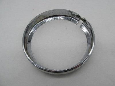 Harley-Davidson Chrome Passing Aux Auxiliary Lamp Light Trim Bezel Ring w/ Screw